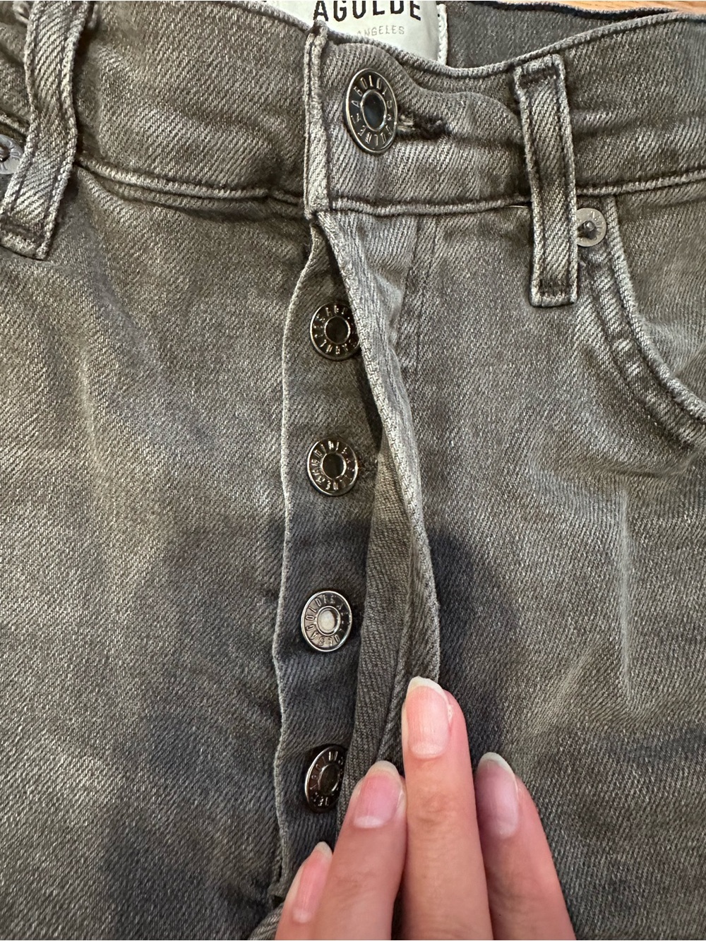 Agolde Riley Jeans women’s size 27 - Picture 3 of 8